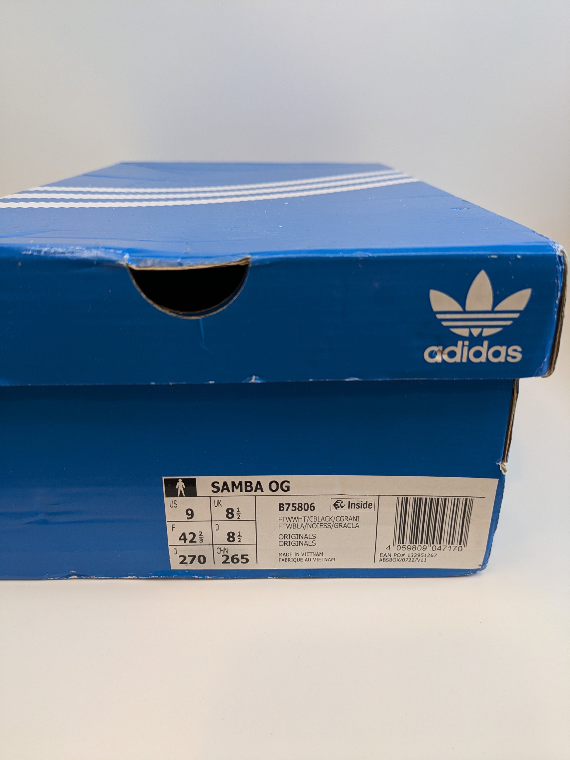 Adidas Samba OG Size 8.5 Casual Station