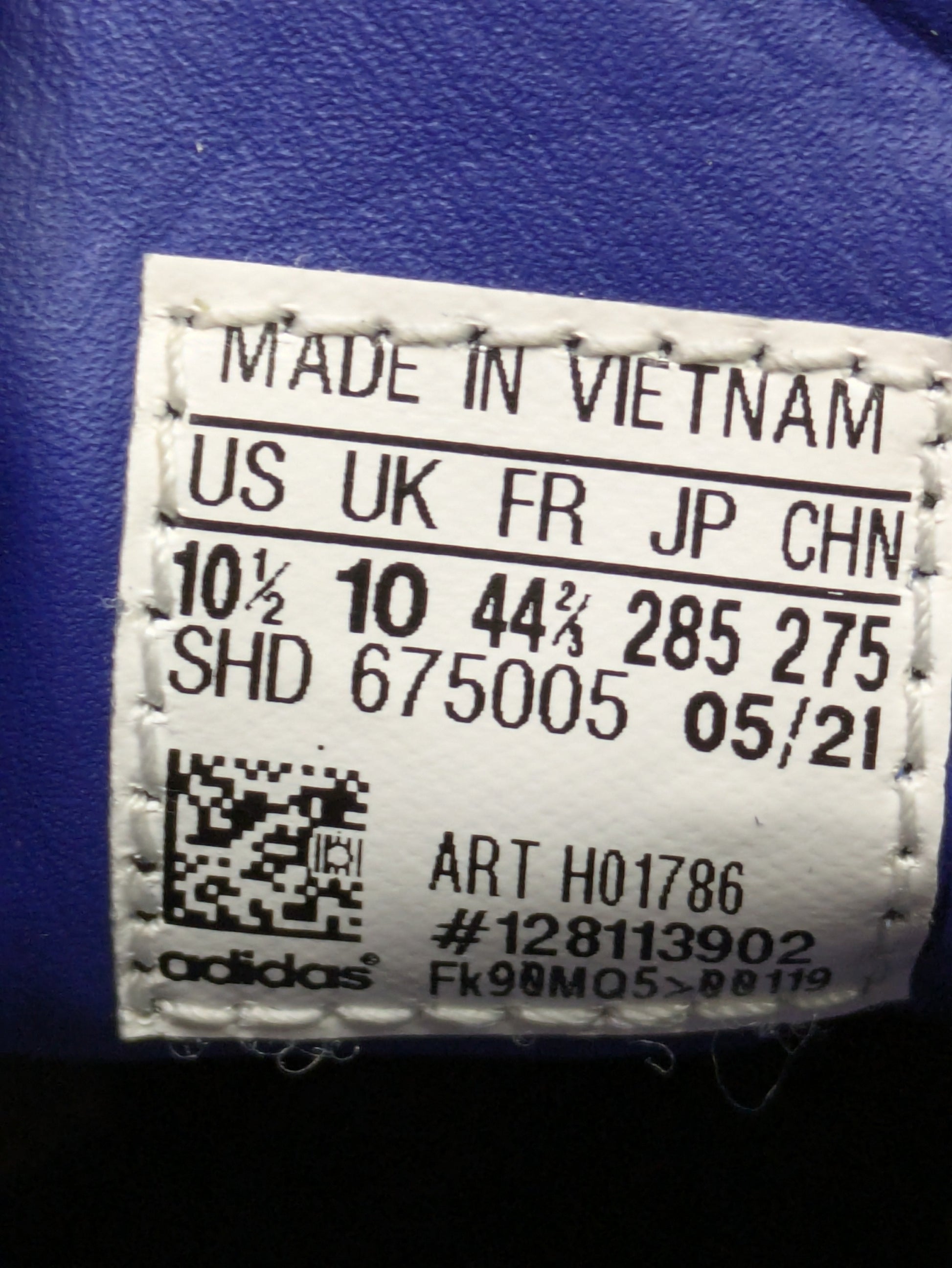 Adidas Hamburg Size 10 Casual Station