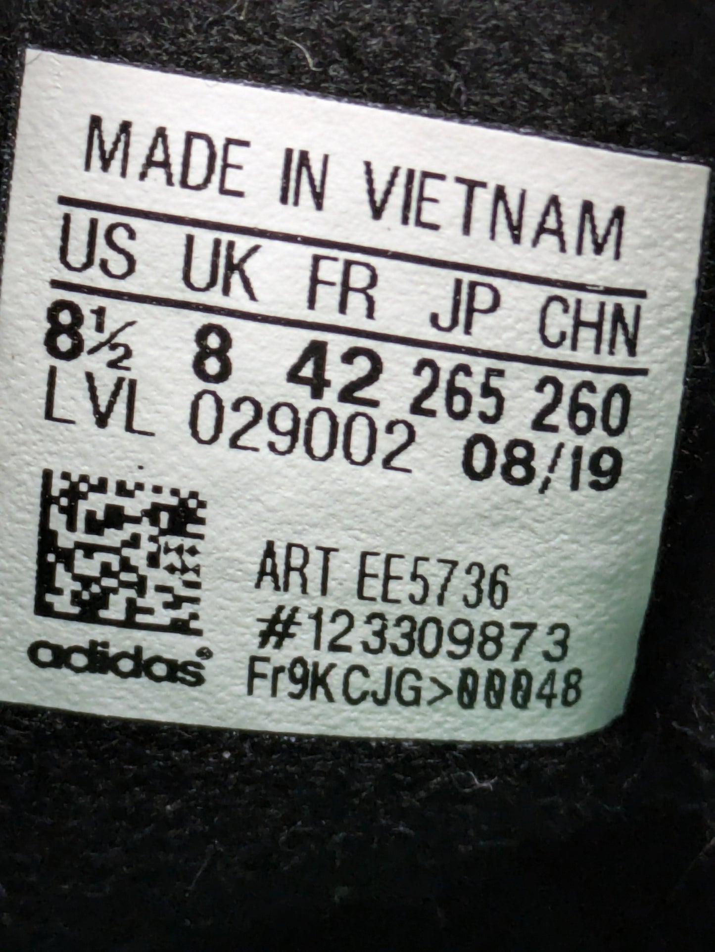 Adidas Gazelle Indoor Size 8 Casual Station