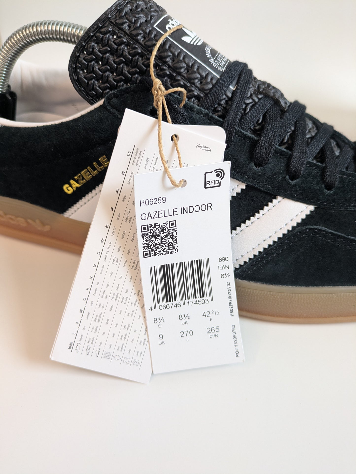 Adidas Gazelle Indoor Size 8.5 - NEW