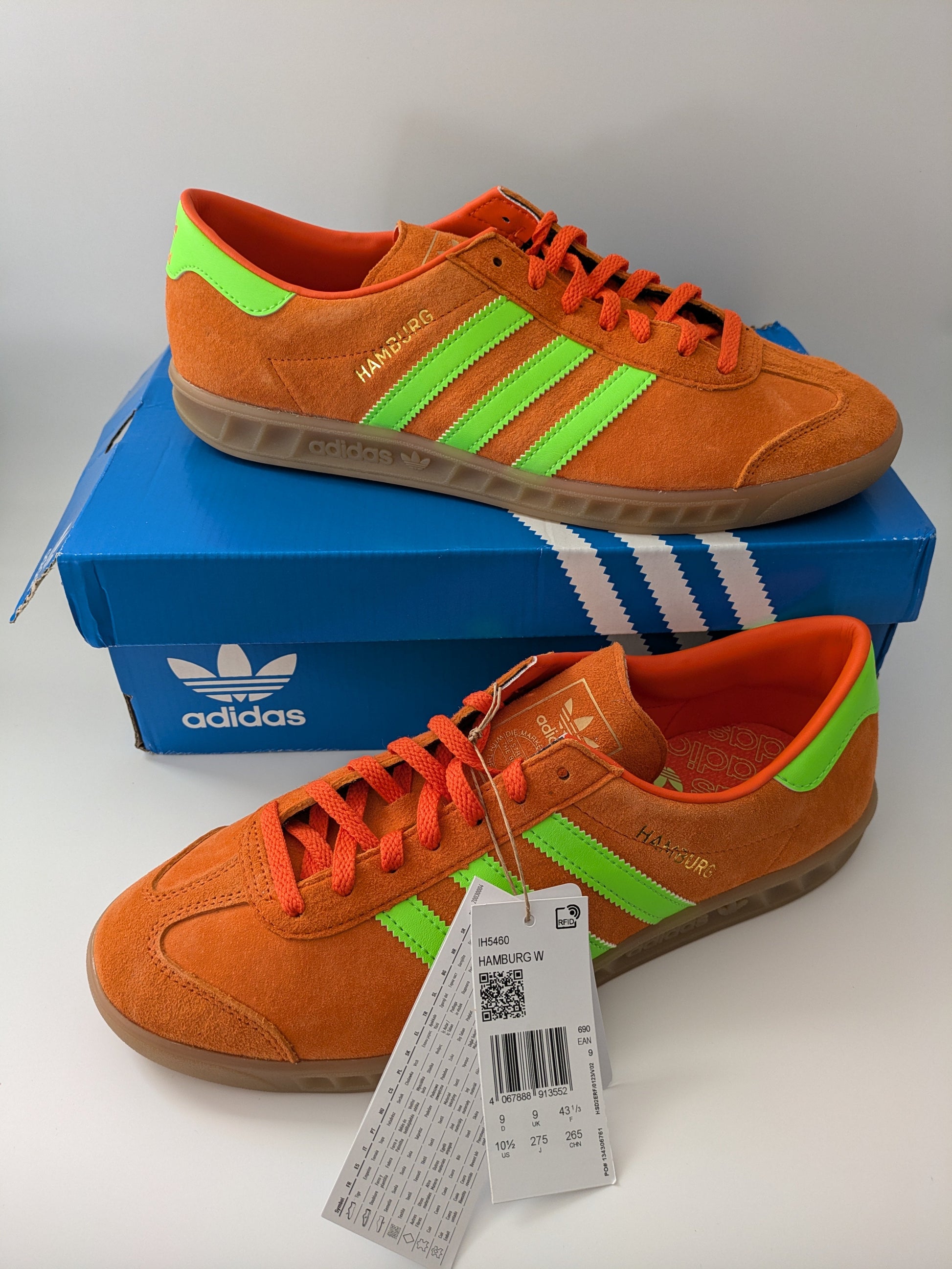Adidas Hamburg Size 6 Casual Station