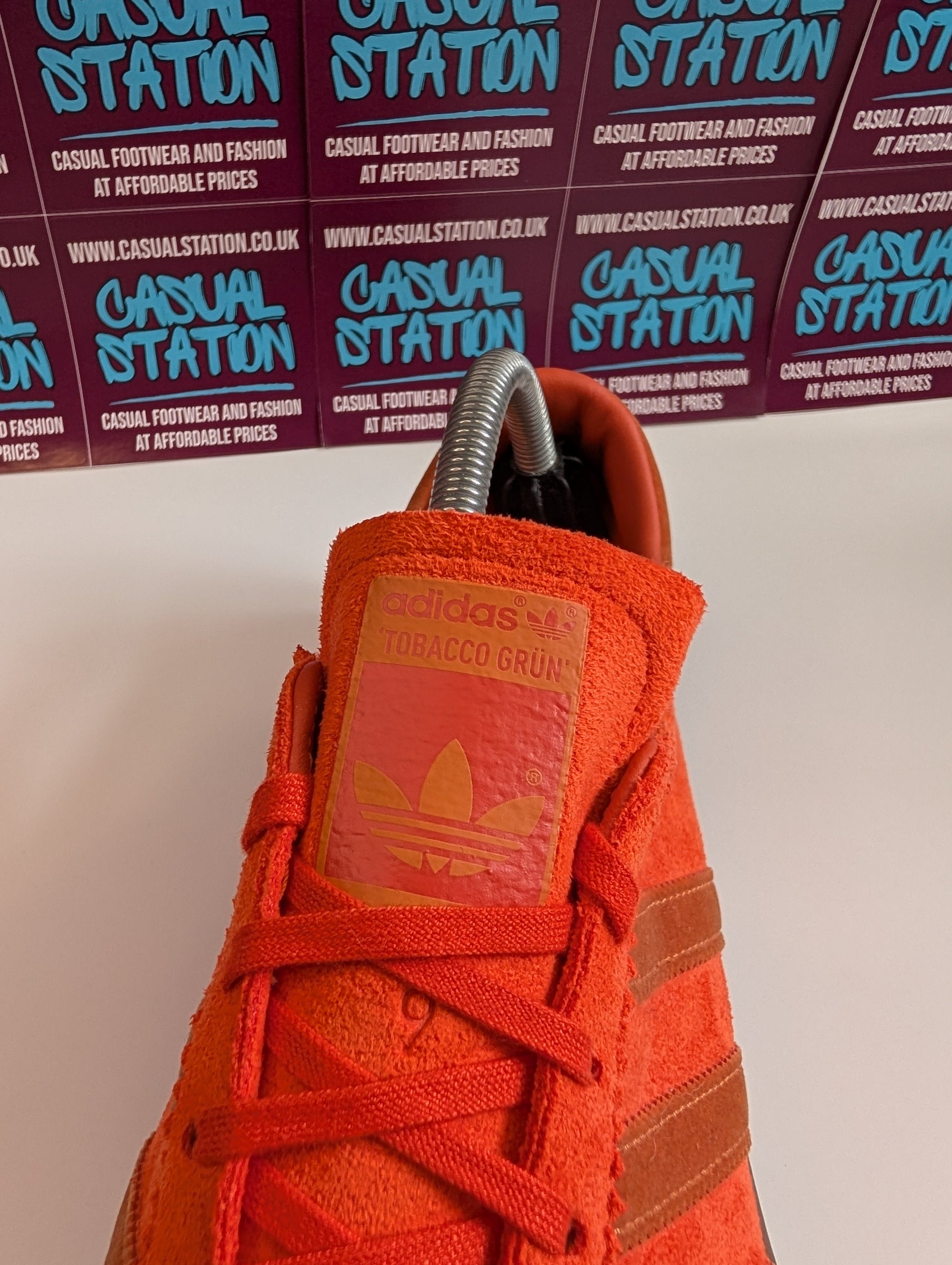 Adidas Tobacco Gruen Size 9 Trainers Casual Station