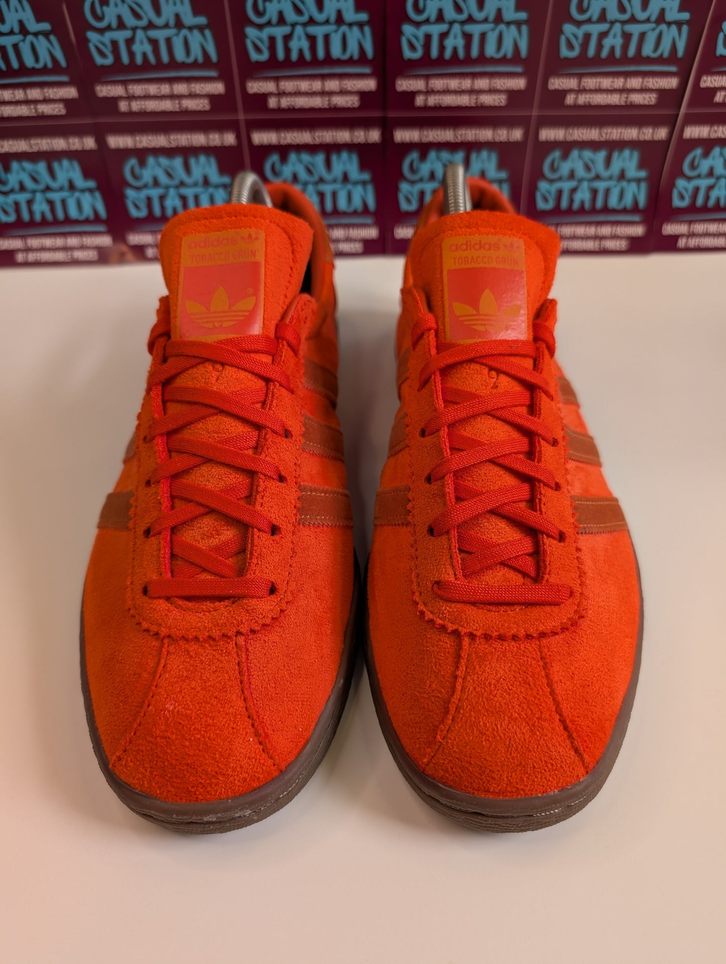 Adidas Tobacco Gruen Size 9 Trainers Casual Station