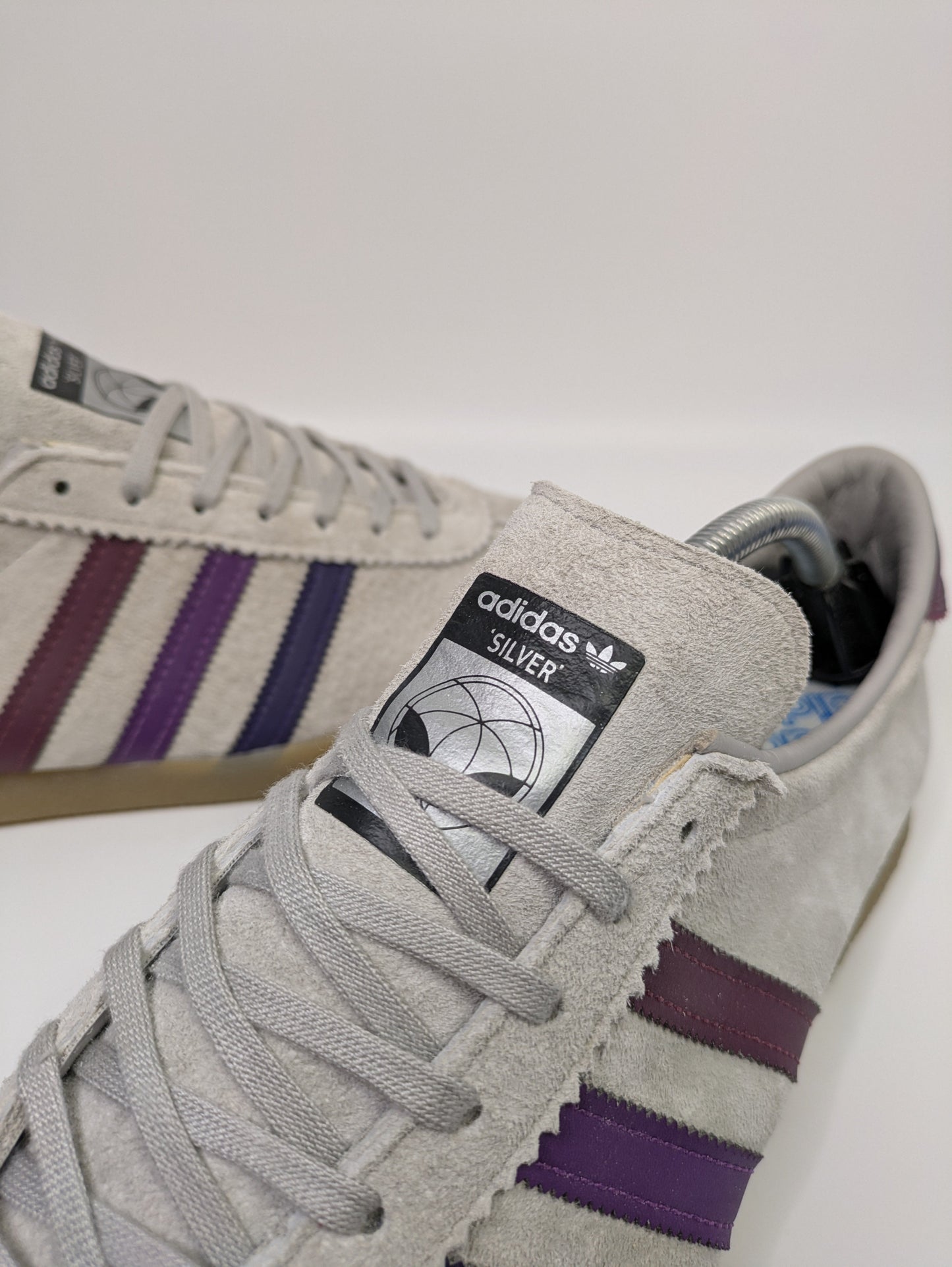 Adidas State Series Silver Size 10.5 Casual Station