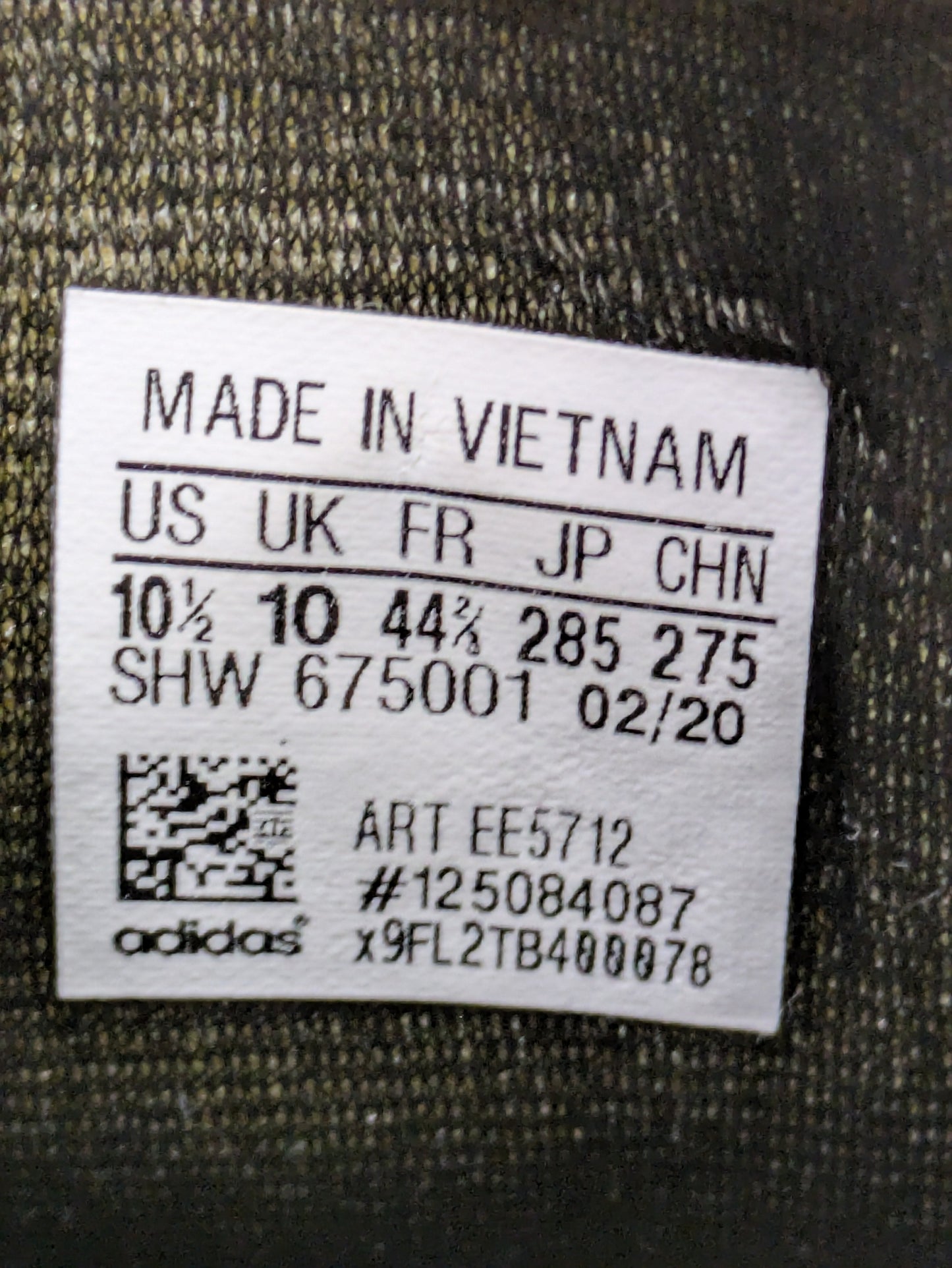 Adidas Broomfield Size 10 Casual Station