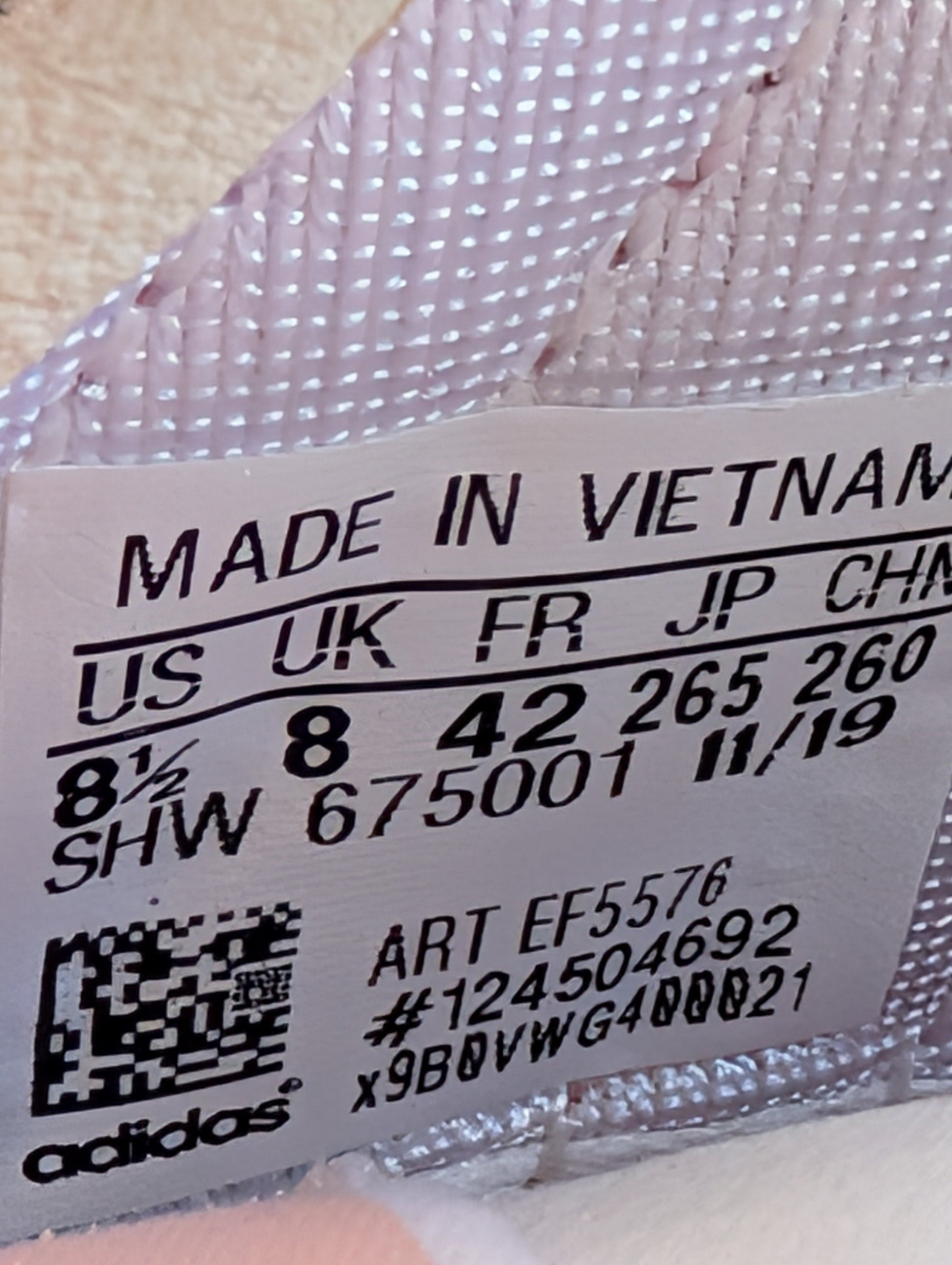 Adidas Gazelle Vintage Size 8 Trainers Casual Station