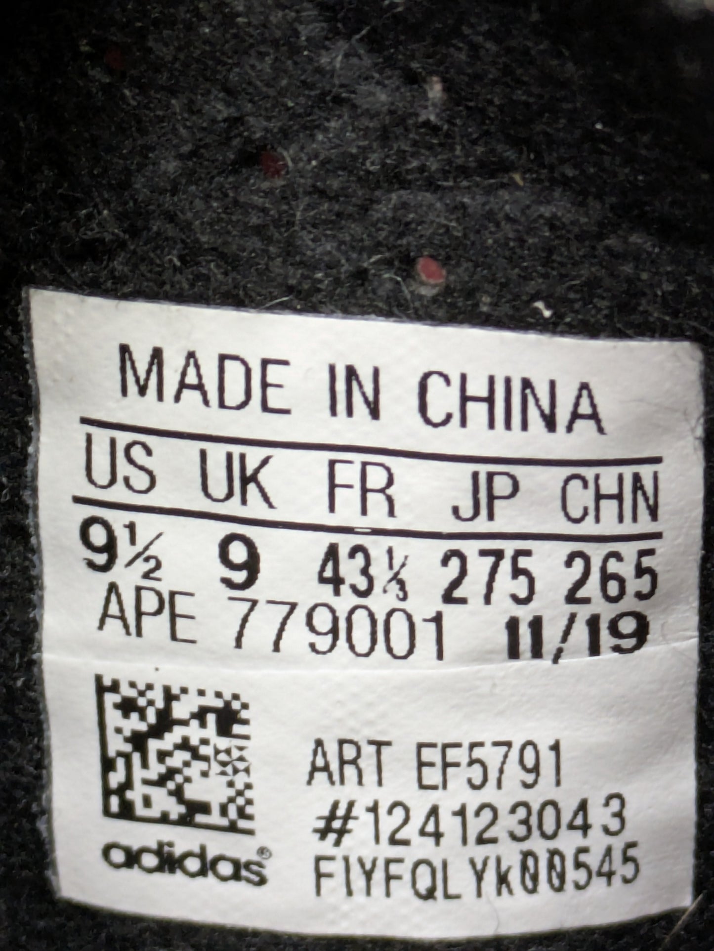 Adidas Amsterdam City Series Size 9 Casual Station