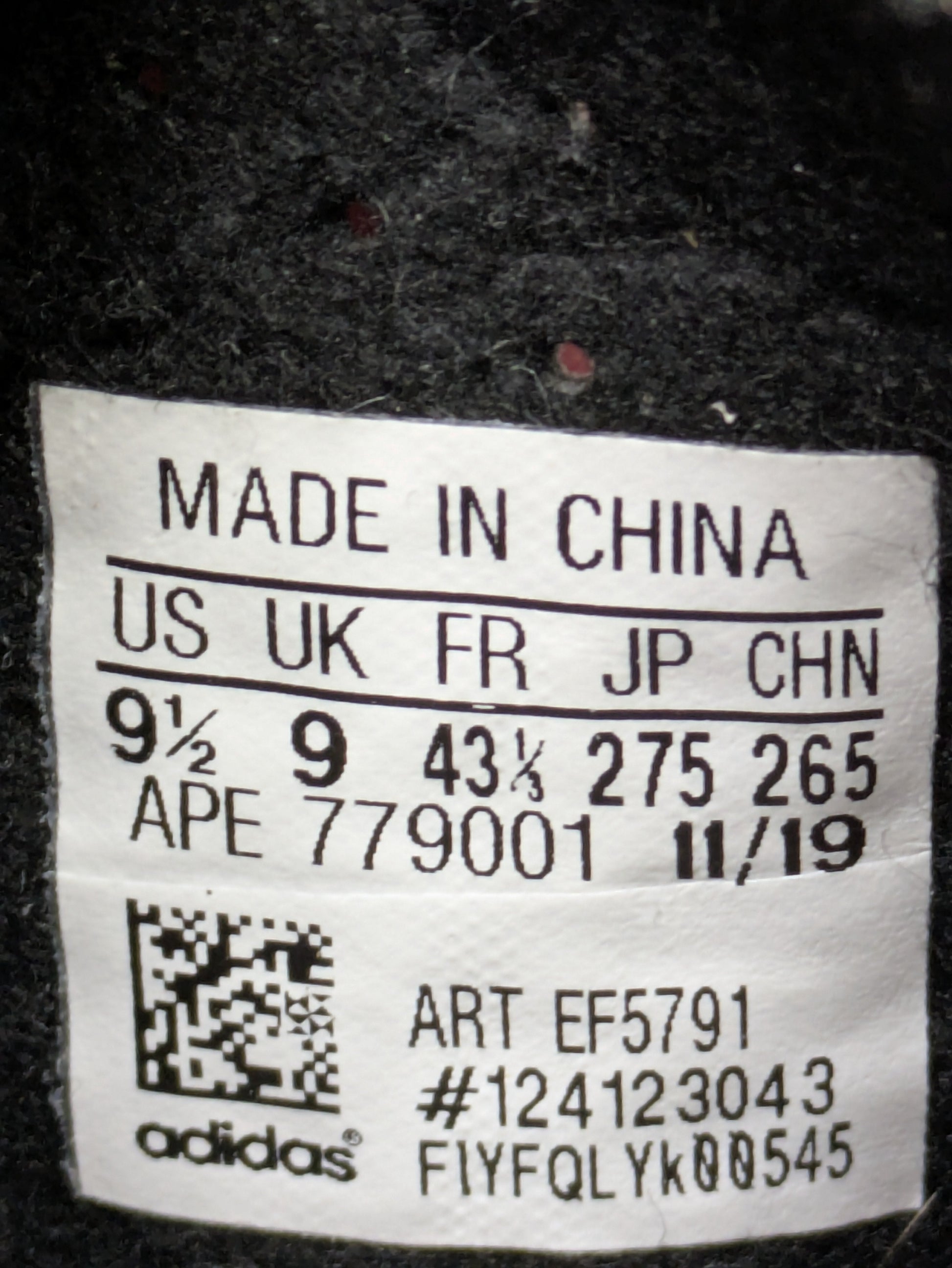 Adidas Amsterdam City Series Size 9 Casual Station