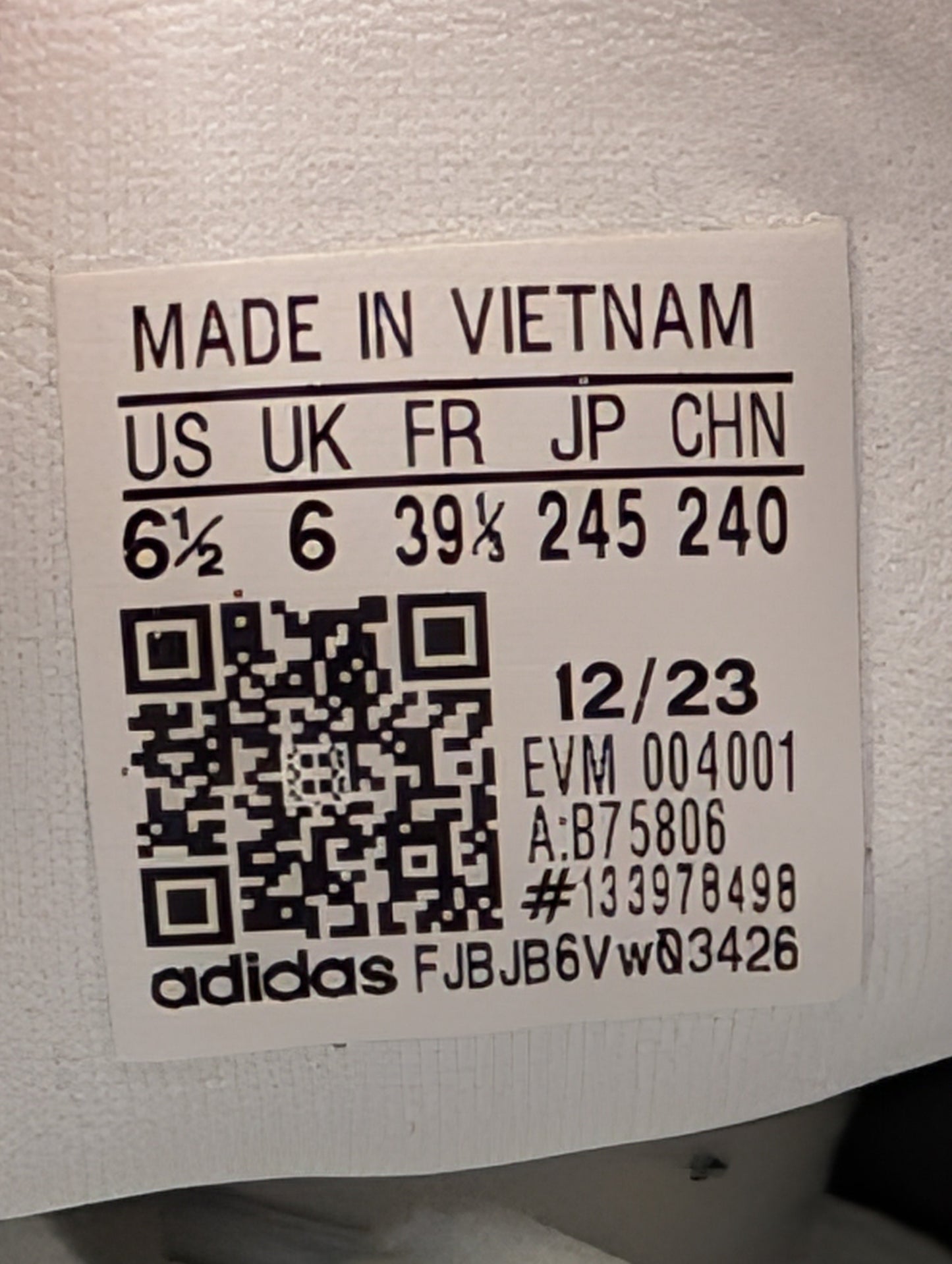 Adidas Samba OG Size 6 Trainers Casual Station