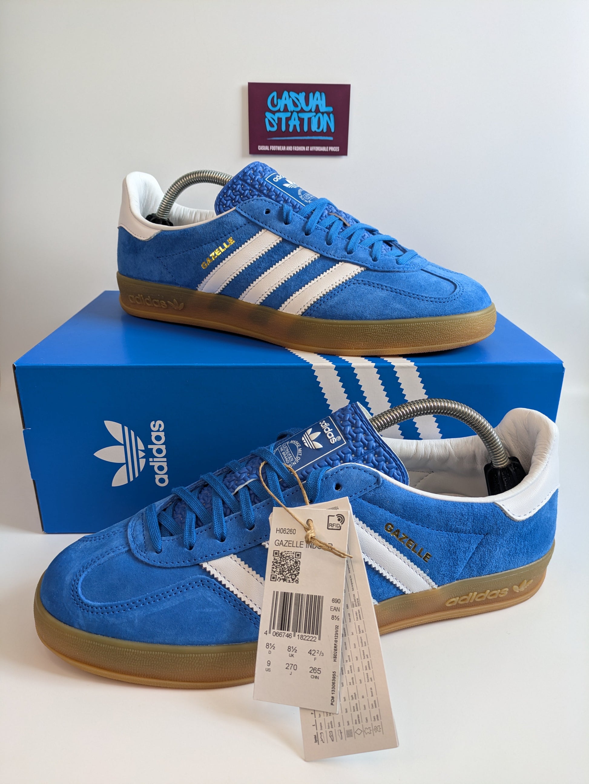Adidas Gazelle Indoor Size 8.5 - NEW Casual Station