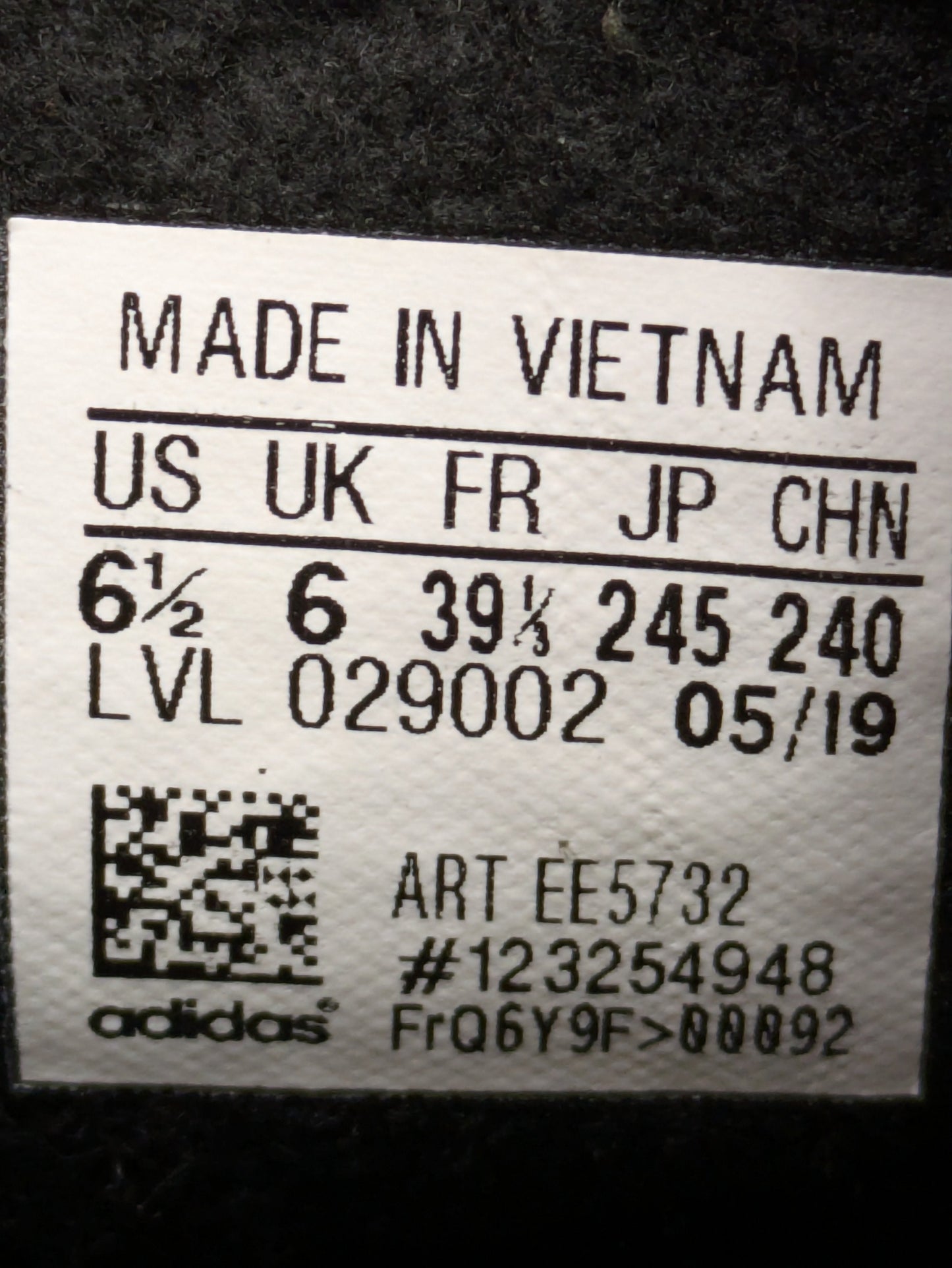 Adidas Gazelle Indoor Size 6 Casual Station