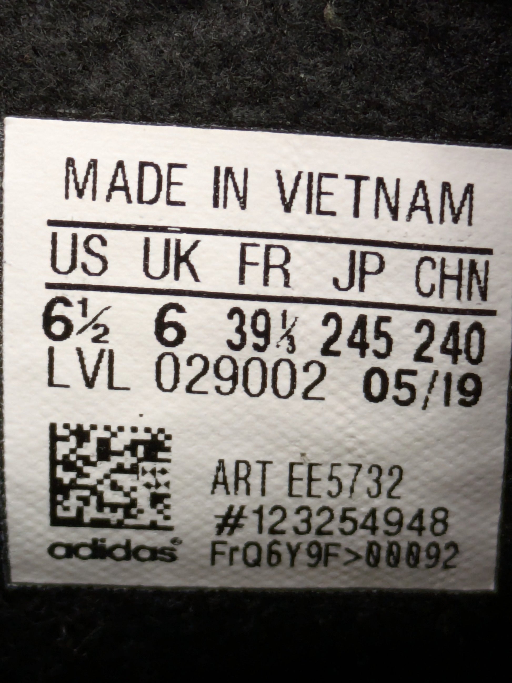 Adidas Gazelle Indoor Size 6 Casual Station