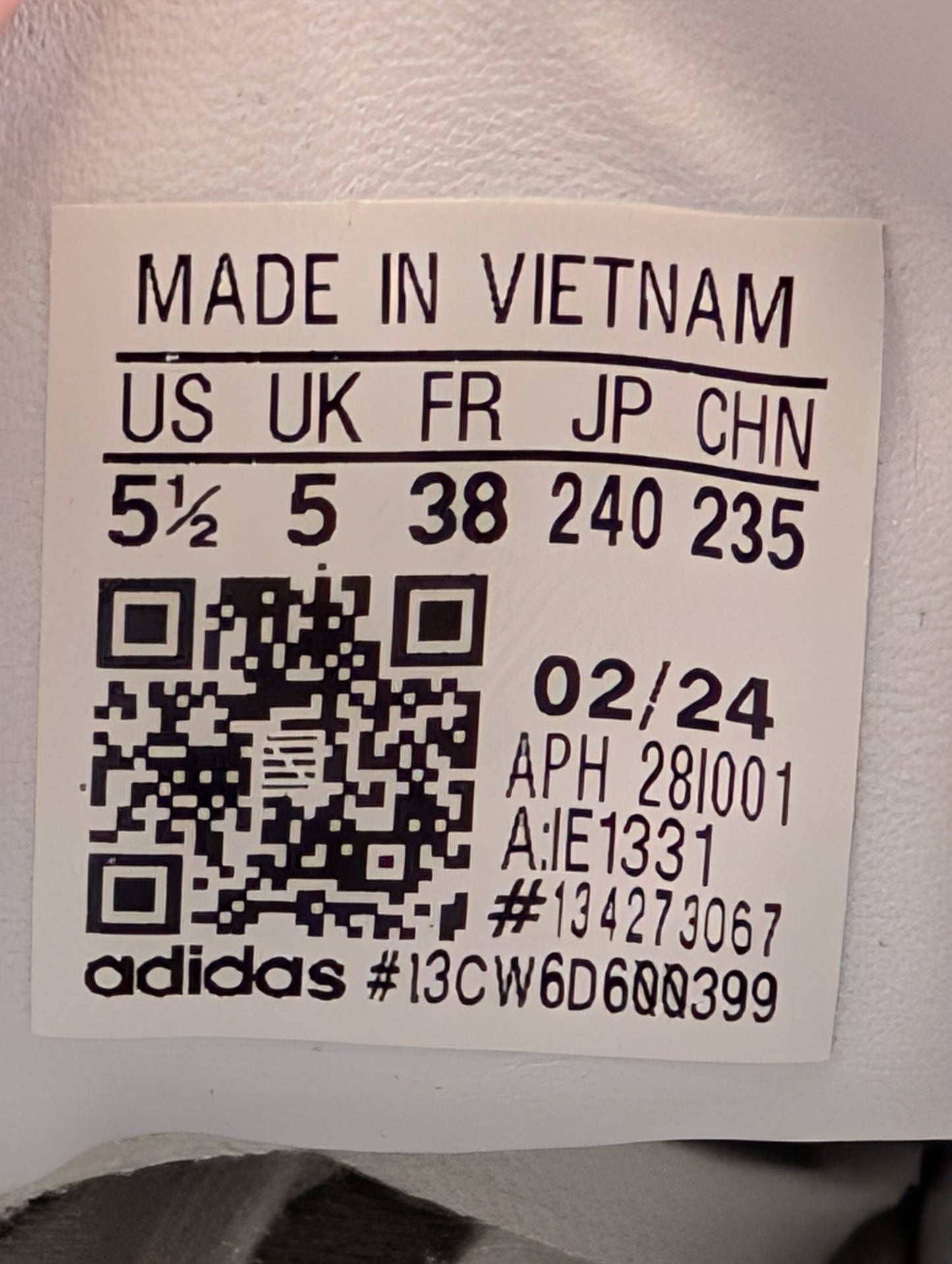 Adidas Samba OG Size 5 Casual Station