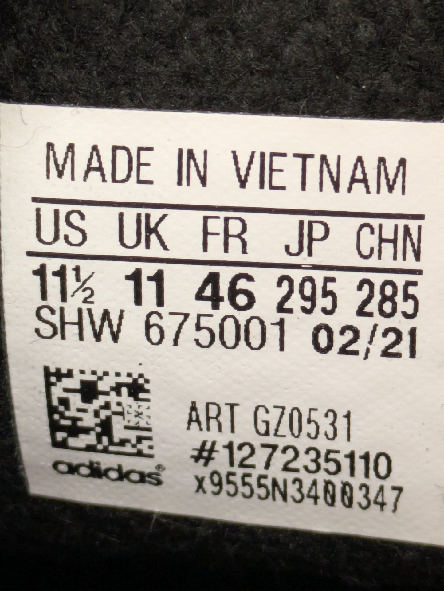 Adidas Gazelle OG Size 11 Casual Station