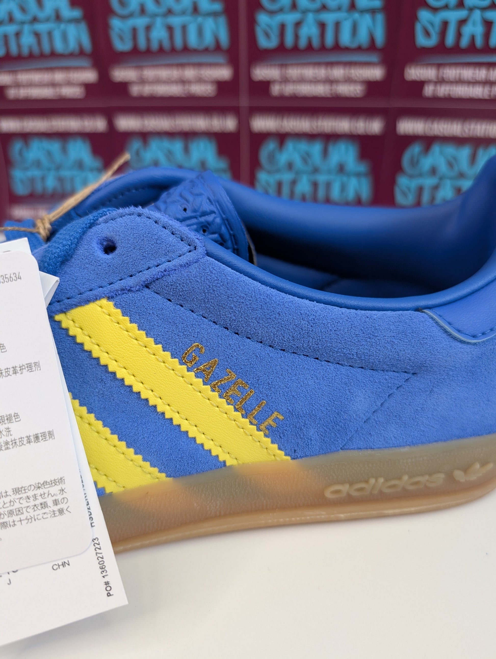 Adidas Gazelle Indoor Size 6 - NEW Casual Station