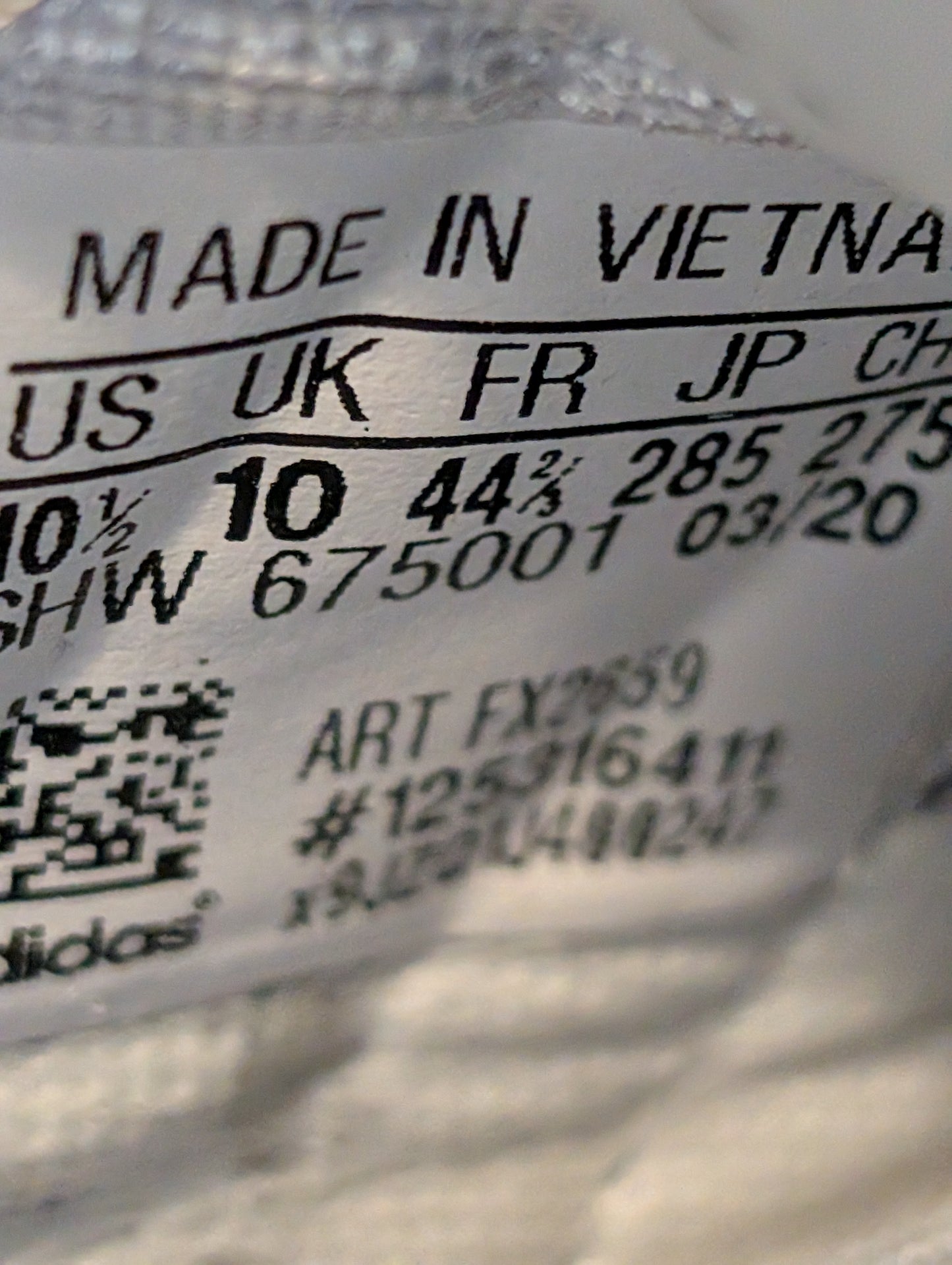 Adidas Gazelle Vintage 'Dentist Chair' Gazza Euro 96 Size 10