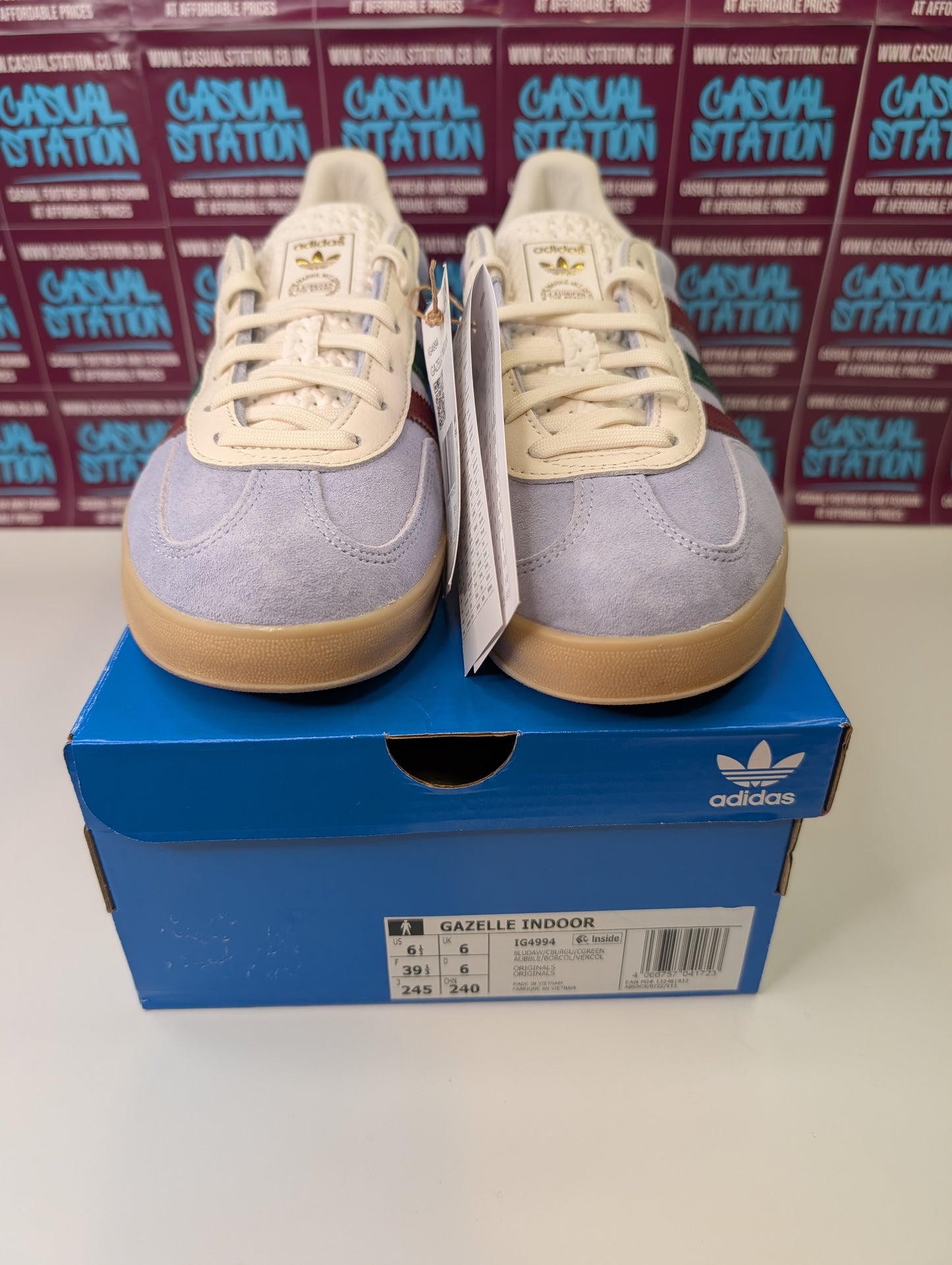 Adidas Gazelle Indoor Trainers UK Size 6 - BRAND NEW