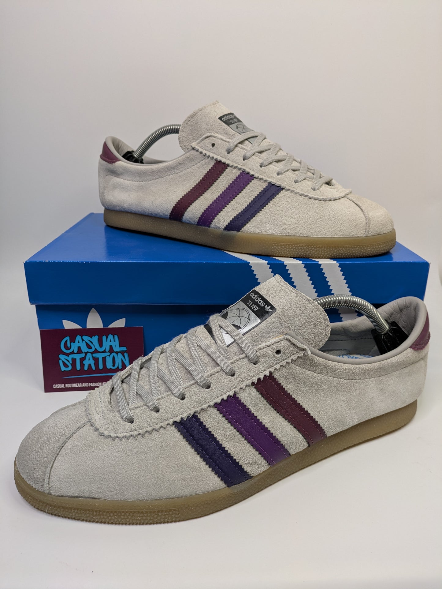 Adidas State Series Silver Size 10.5