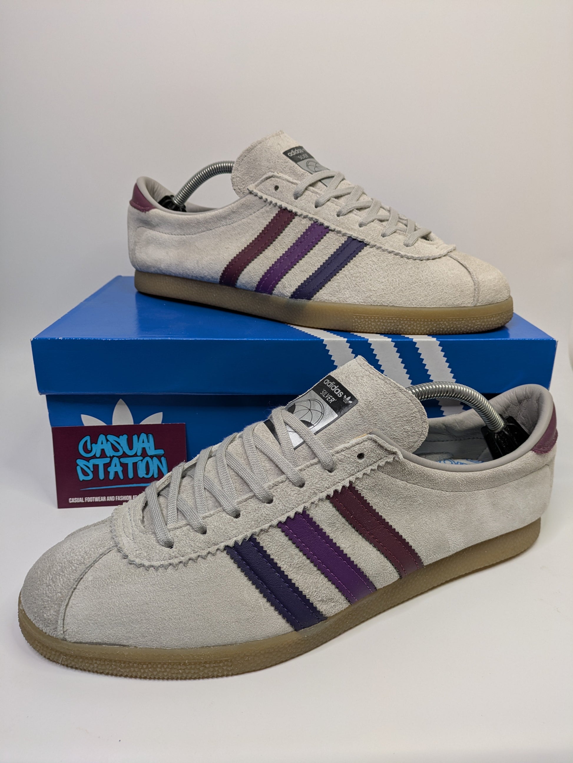 Adidas State Series Silver Size 10.5 Casual Station