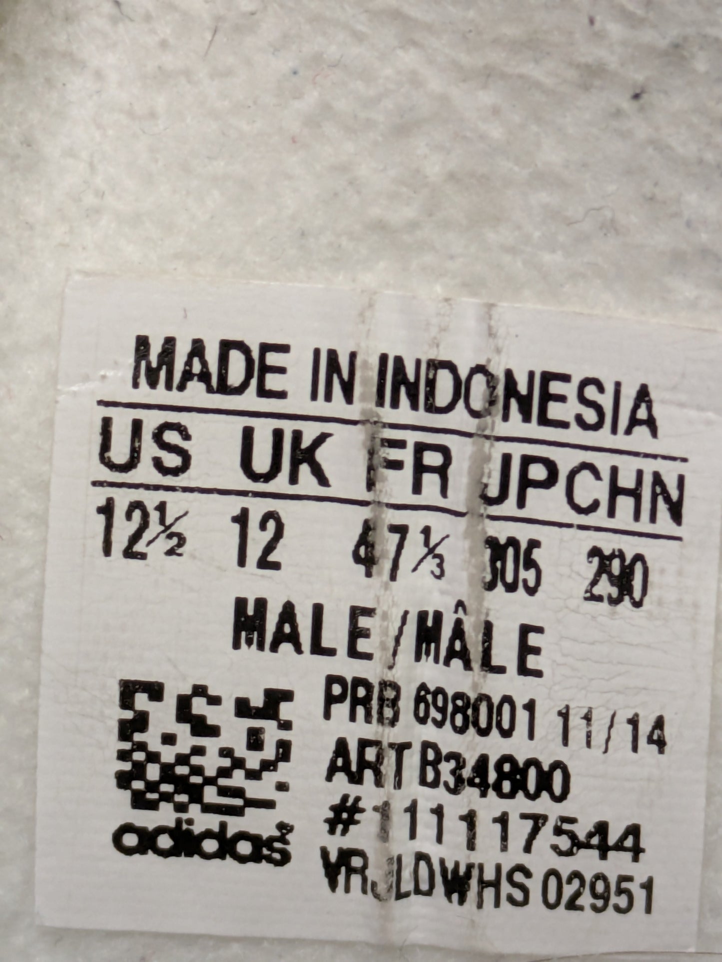 Adidas Beckenbauer Size 12 Casual Station