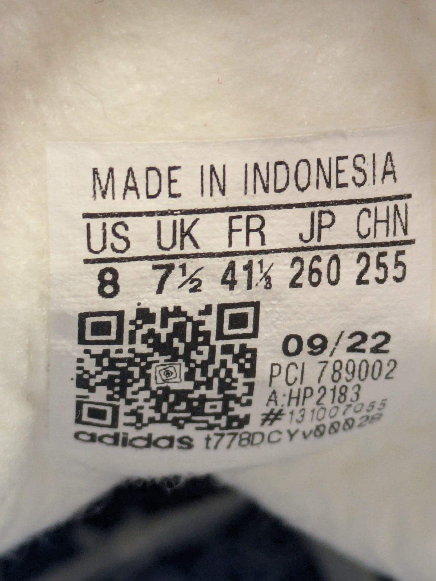 Adidas Superstar 82 Size 7.5 Casual Station