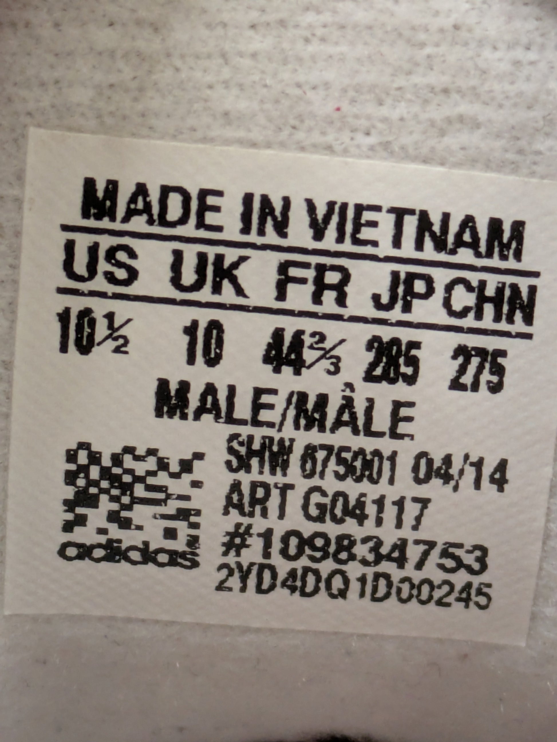 Adidas Gazelle OG Size 10 Casual Station