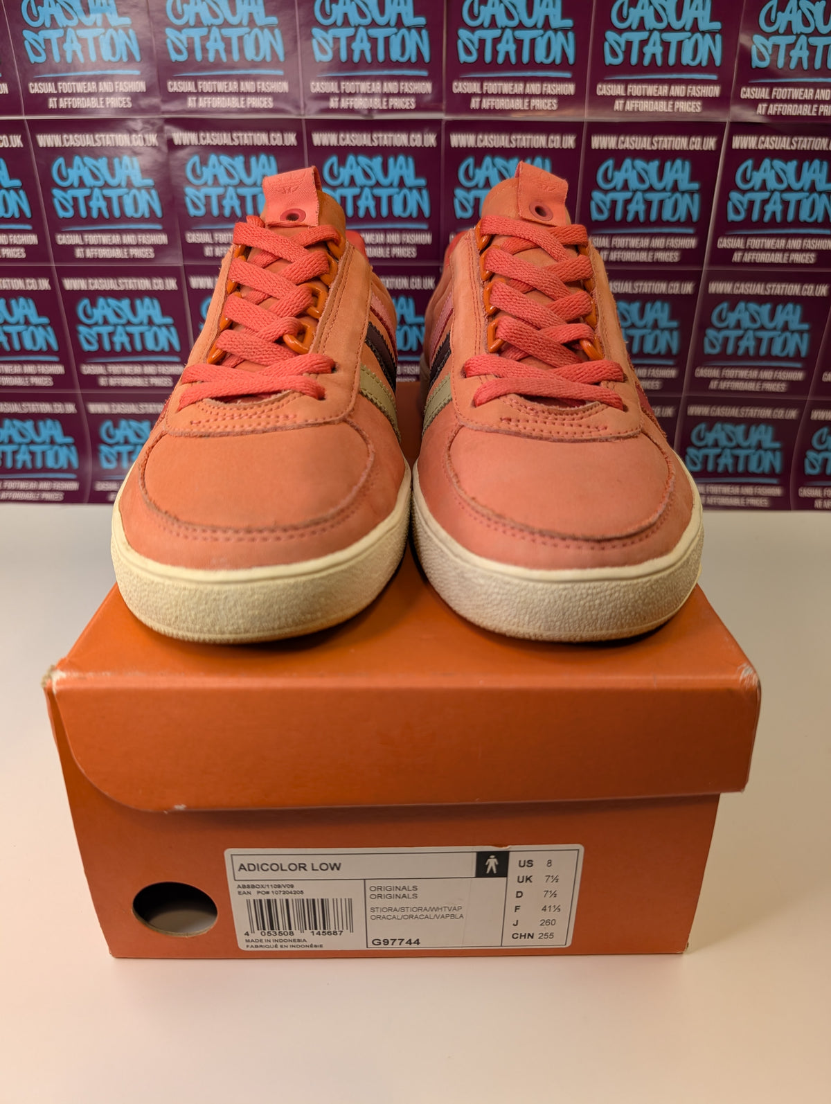 Adidas Consortium Adicolor Low "30th Anniversary" Trainers UK 7.5