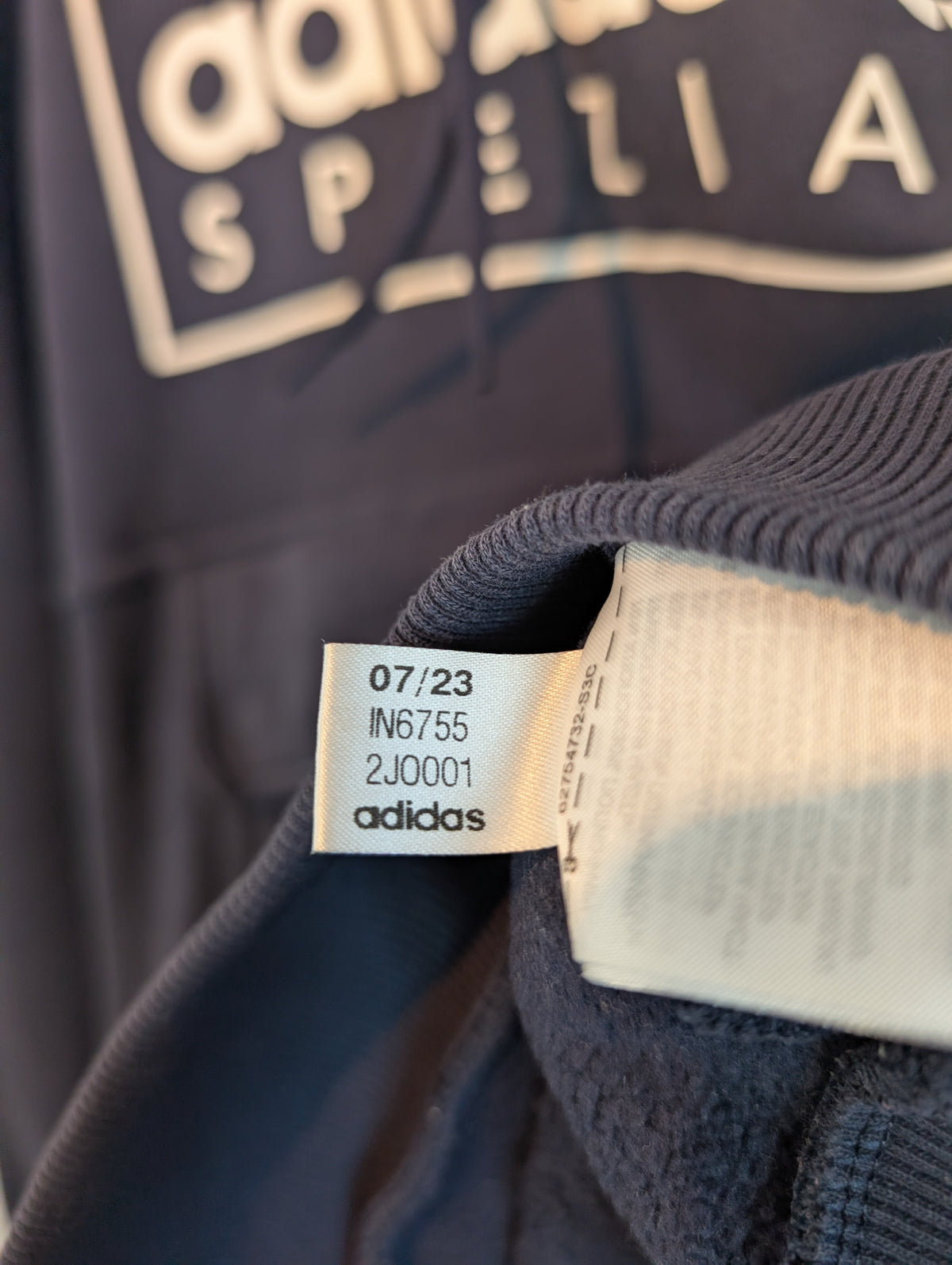 Adidas SPZL Banktop Hooded Sweatshirt - Small