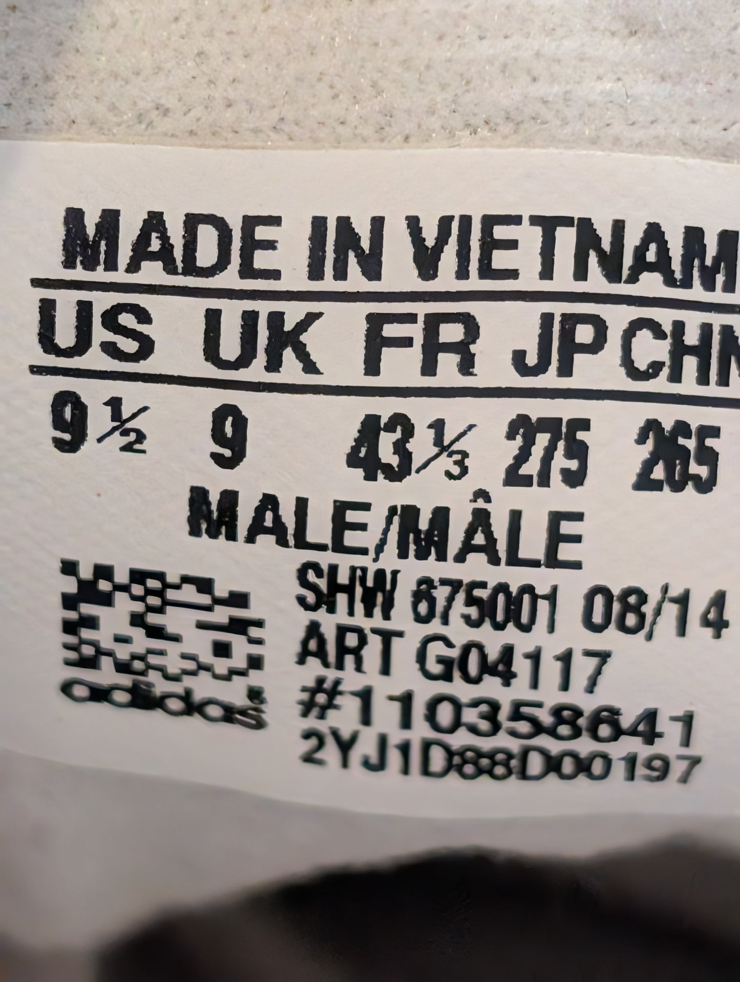 Adidas Gazelle OG Size 9