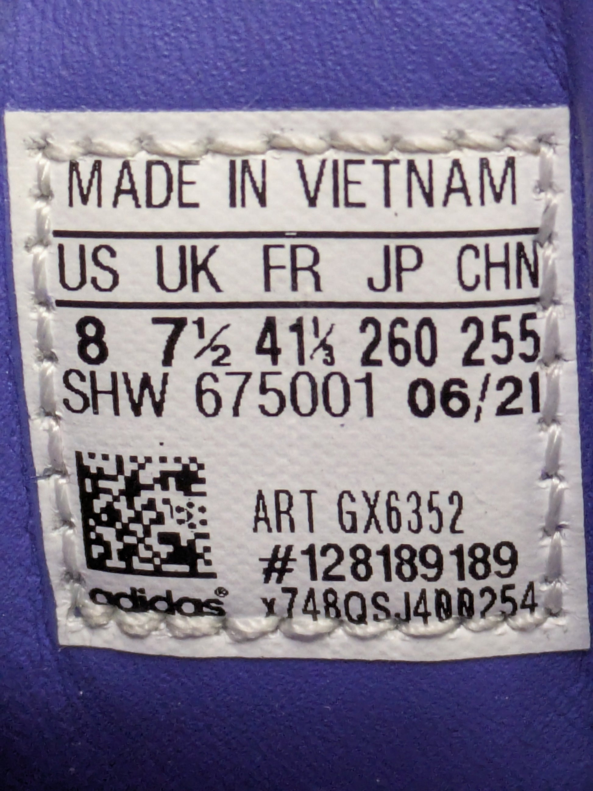 Adidas Trimm Star 'The Lost Ones' Size 7.5 Casual Station