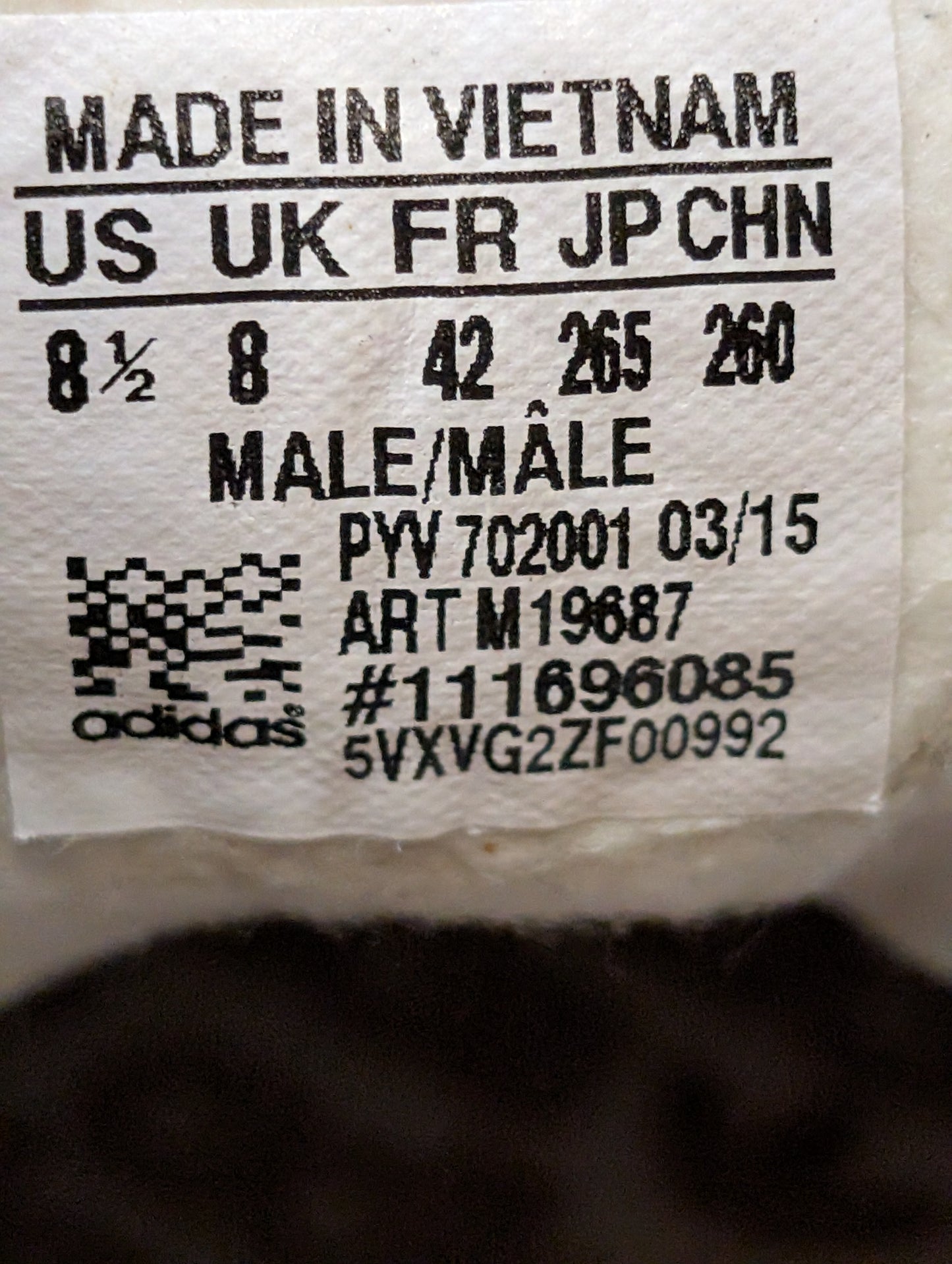 Adidas Hawaii Island Series Size 8