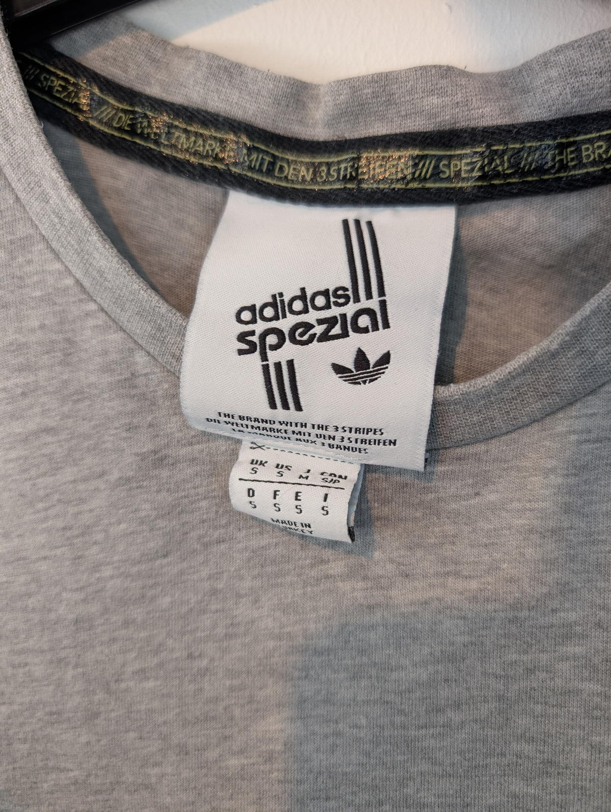 Adidas SPZL Grey T-Shirt - Small