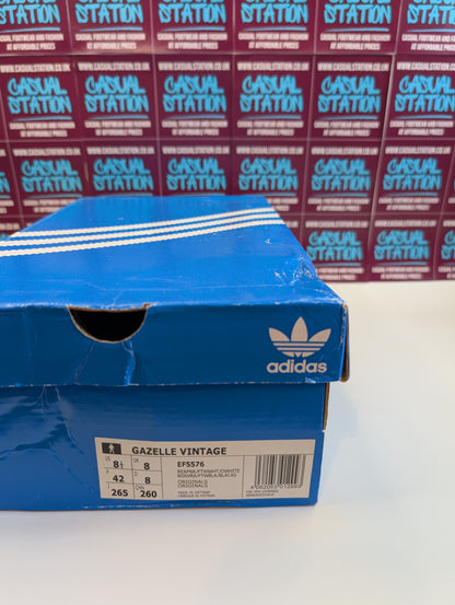 Adidas Gazelle Vintage Size 8 Trainers