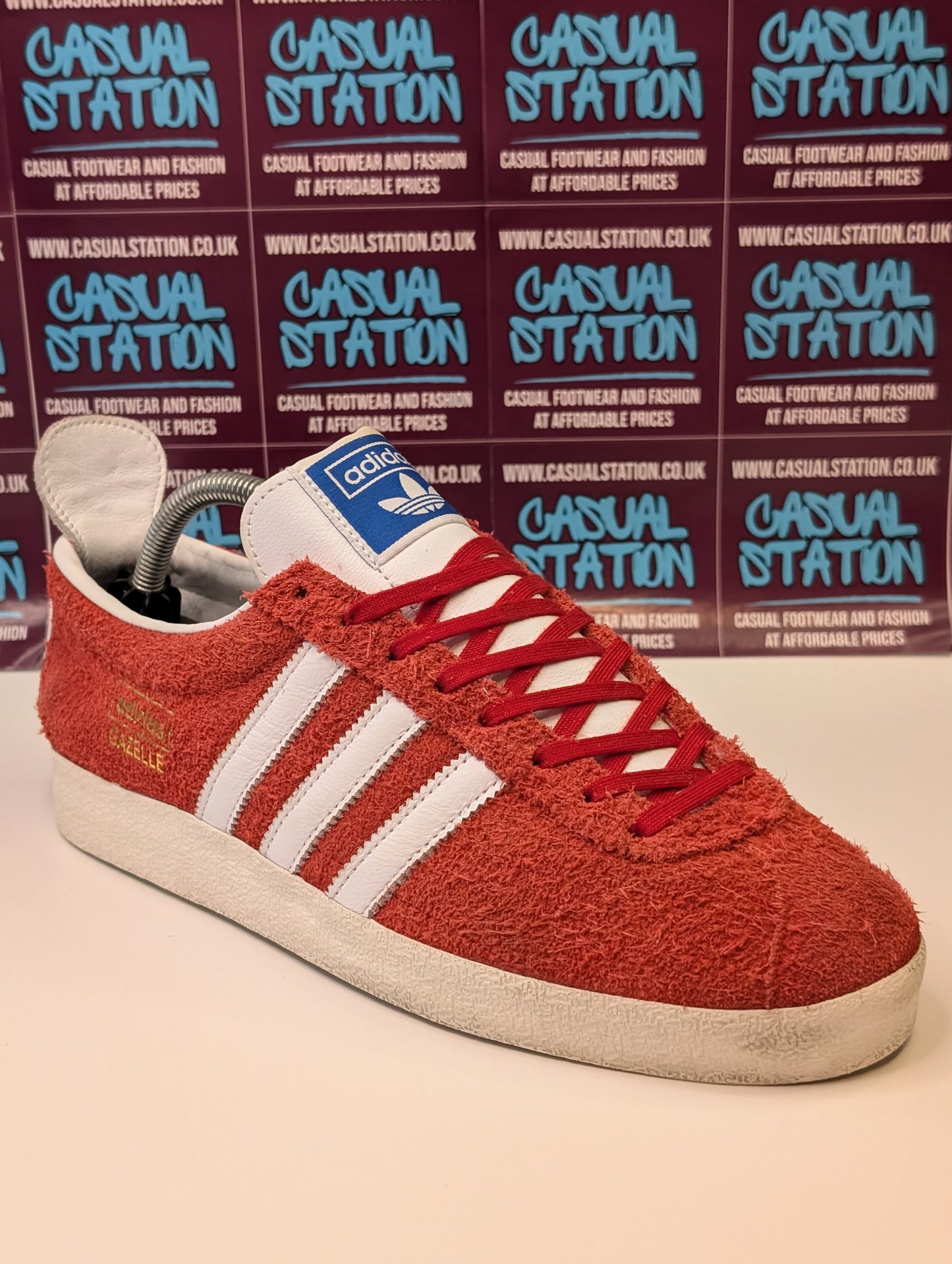 Adidas Gazelle Vintage Trainers UK 8