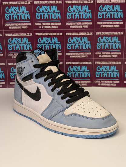 Air Jordan 1 High Retro High White University Blue Size 7