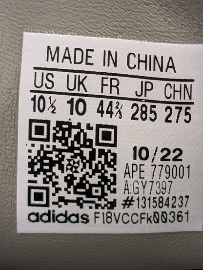 Adidas Tobacco Size 10