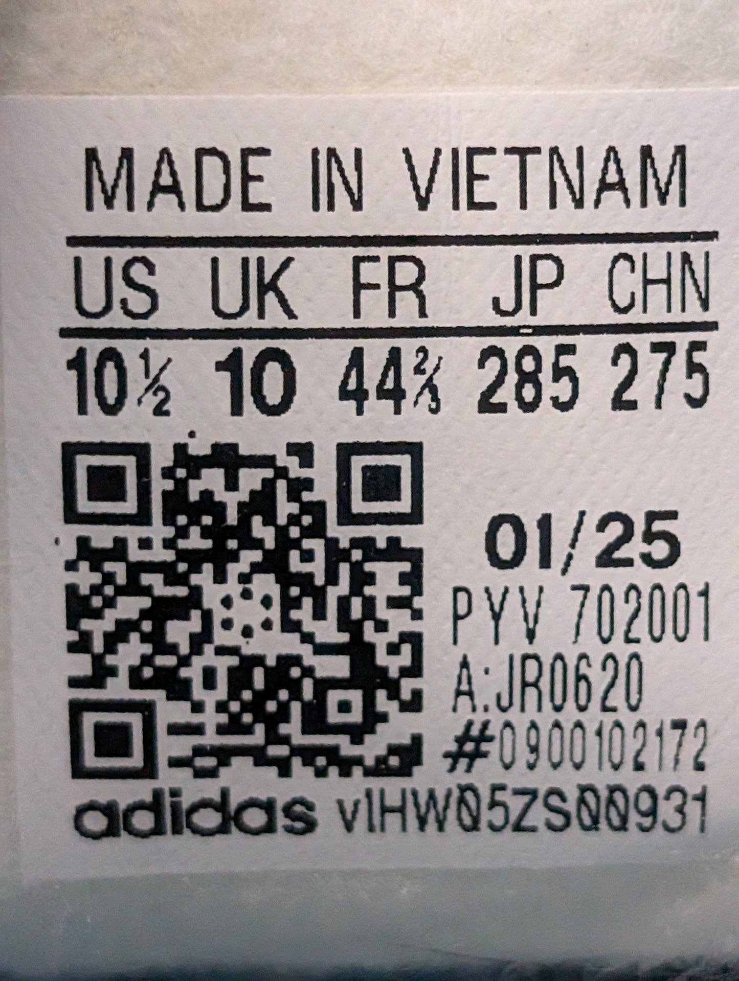 Adidas Gazelle Size 10