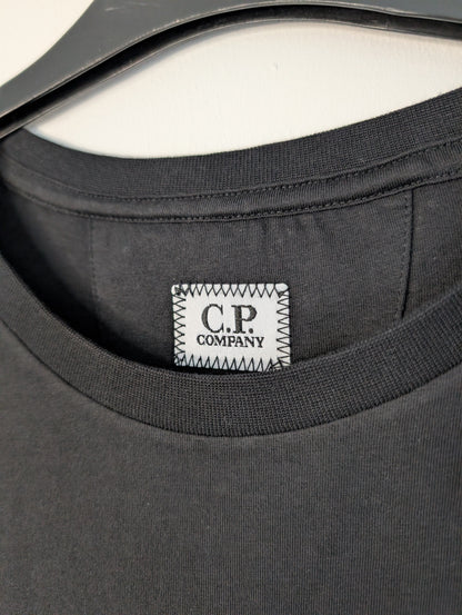 C.P. Company - Long Sleeve Logo Label T-Shirt - BRAND NEW Casual Station