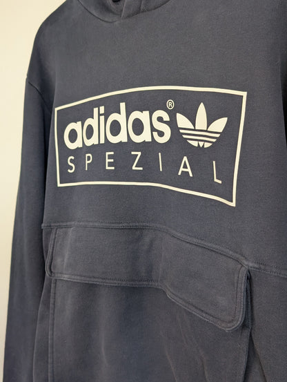 Adidas SPZL Banktop Hooded Sweatshirt - Small