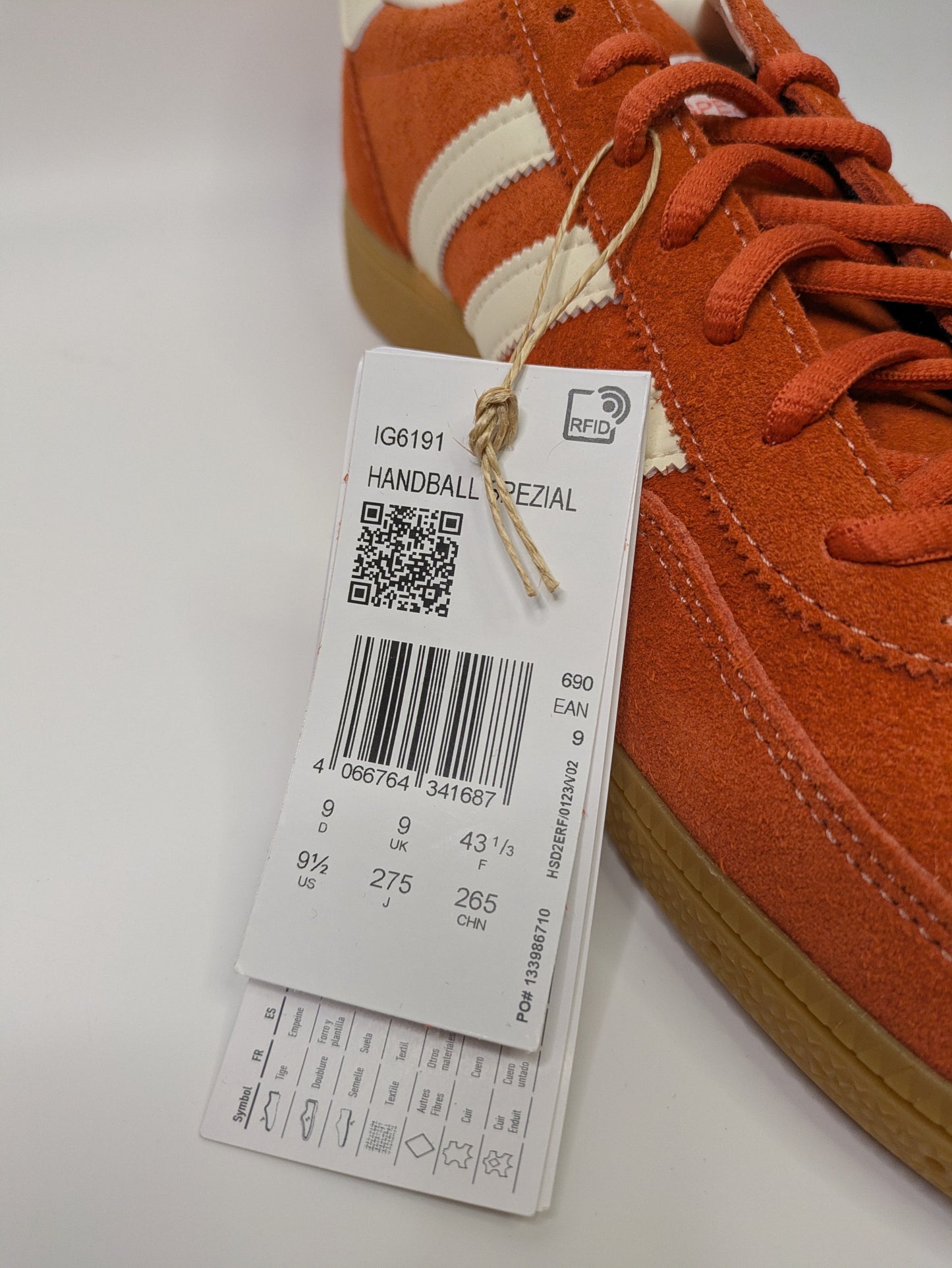 Adidas Handball Spezial Size 9 Casual Station